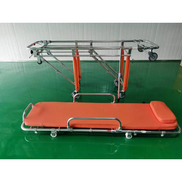 Adjustable Separated Surface Folding Ambulance Stretcher First Aid Device