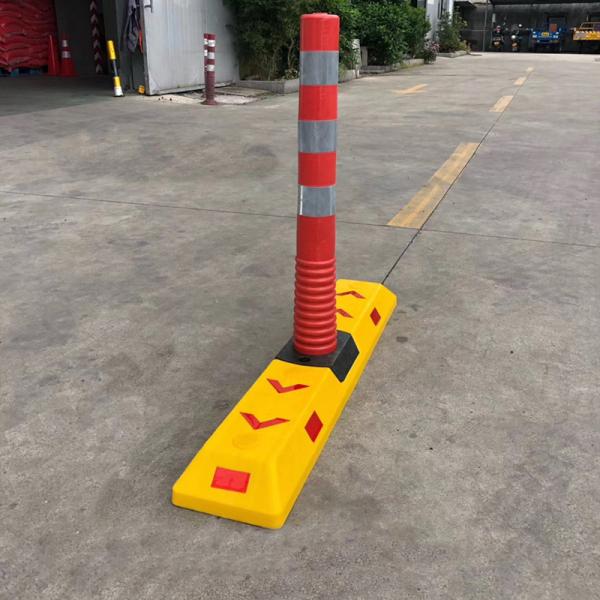 High Visible Rubber Base PE Plastic Traffic Cone Traffic With Durable Material