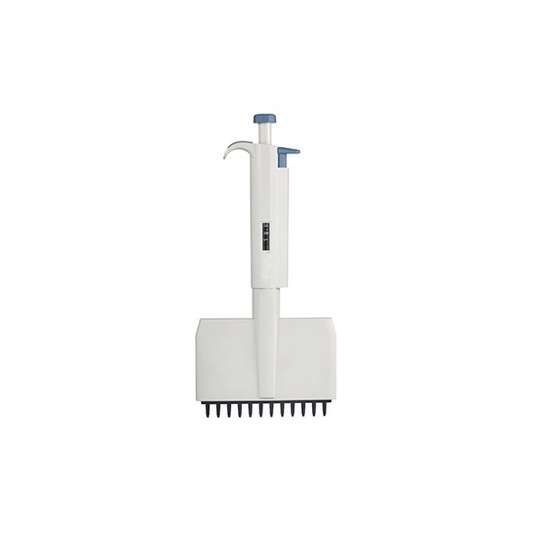 12 Channels Half Sterilize Lab Adjustable Volume Pipette Liquid Transfer