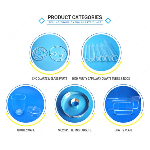 Ar Coated Fused Silica Quartz Glass Disc Use In Laser