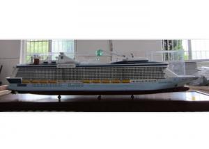 Museum Decoration Royal Caribbean Cruise Ship Models , Quantum Of The Seas Model For Club