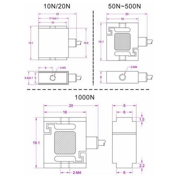jr s beam load cell futek