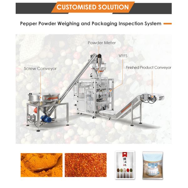 Powder 1kg 5kg Automatic Auger Filler Vertical Packing Machine