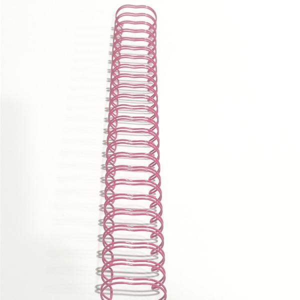 1.0mm Thick Twin Wire O Double Loop Spiral Binding Coil Wires