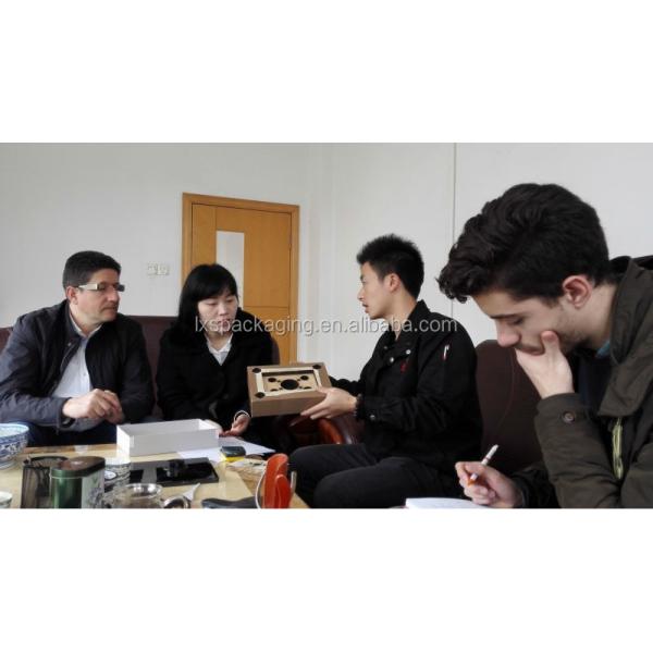 High Accuracy Semi Automatic Rigid Box Making Machine For Shoe Storage