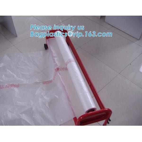 6ft heavy duty plastic sheet dropped table drop cloth,plastic dust protection sheet drop cloth,all purpose absorbent pla