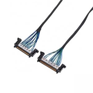 Quality LCD Notebook Computer Coaxial Cable Assembly Customized 20pin 30pin LVDS for sale
