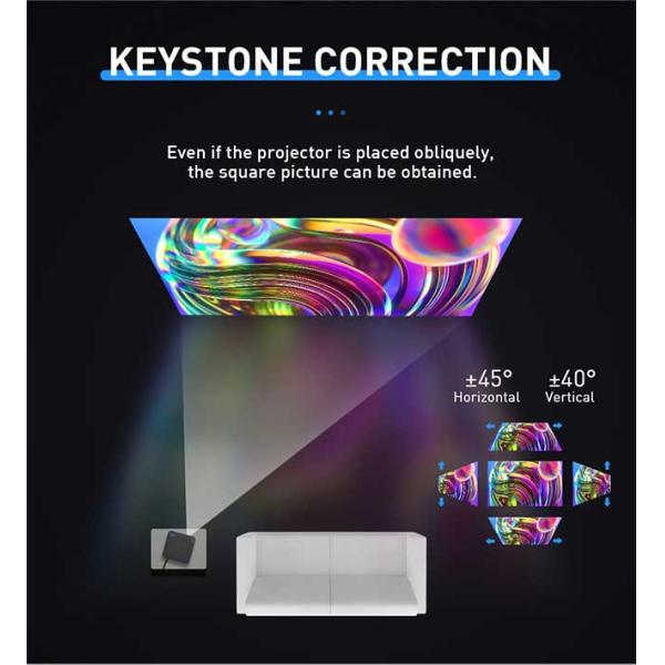 RGB LED OSRAM Q6 0.23"DMD Pico Mini DLP Projector 300 Lumens