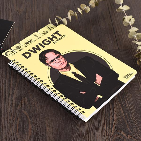 Custom 2023 A5 Spiral Life Journal Notebook Printed Diary Goal Planner with Soft Cover