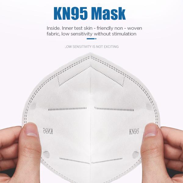 KN95 Dustproof Anti-fog And Breathable Face Masks 95% Filtration Mouth Masks 3-Layer Mouth Muffle Cover
