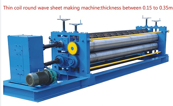Steel Corrugated Roofing Sheet Rolling Forming Machine PPGI Material