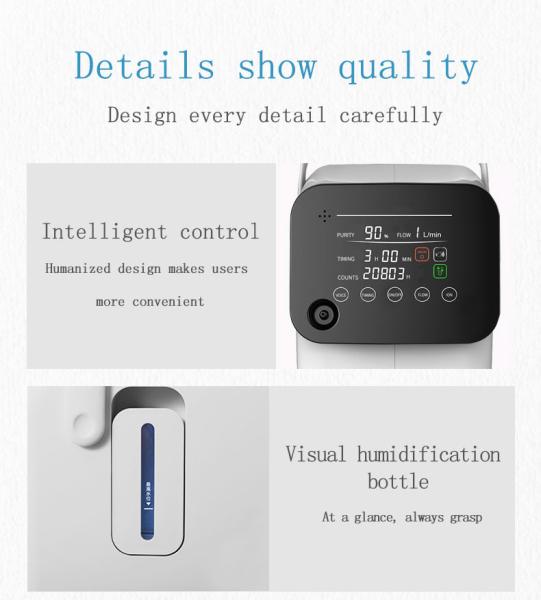 Continuous Flow Portable O2 5l Oxygen Machine Concentrators