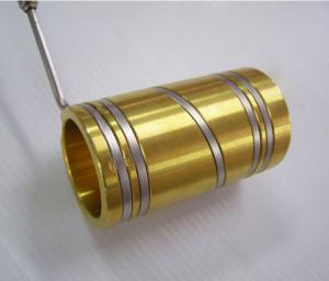 China Hot Runner Injection Molding Brass Electric Tube Heaters With Thermocouple on sale