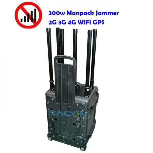 Buy 8 Bands Portable Luggage Vehicle Mounted Jammer Military Standard Casing 50w Each Band at wholesale prices