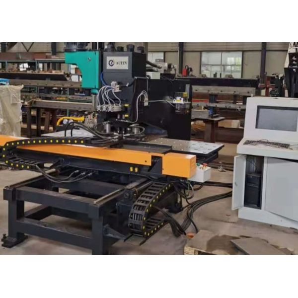 CNC Plate Punching Machine With Max Drilling Diameter 50mm And BT50 Taper For Metal Sheet Drilling