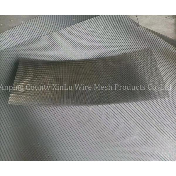Diameter 500mm Johnson Wedge Wire Screen Flat Panel For Filtering And Grain Drying