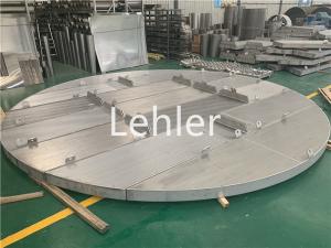 China Reactor Internals wedge wire Catalyst Support Grid DIA 4000mm for Deacidification reactor on sale