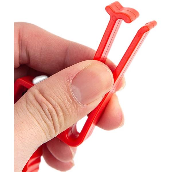 Custom Plastic Glove Clip Lime Polyoxymethylene Interlock Belt Clip