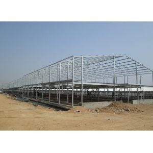 Quality Environmental Controlled Layer broiler chicken shed construction 275g Zinc Coatings for sale