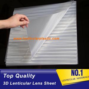 Quality 70 lpi 3D Lenticular lens sheet for making HD 3d picture / PET lenticuar film 600*800*0.9mm standard size for sale