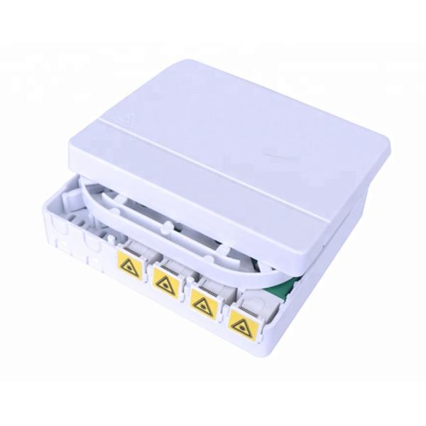 SC UPC Simplex Auto Shut Fiber Optic Network Adapter No Flange Plastic Material