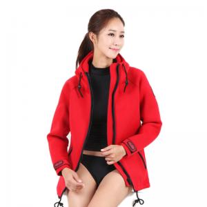 China 3MM Premium Neoprene Jacket Windprooof Hoodie For Water Sports & Entertainment on sale