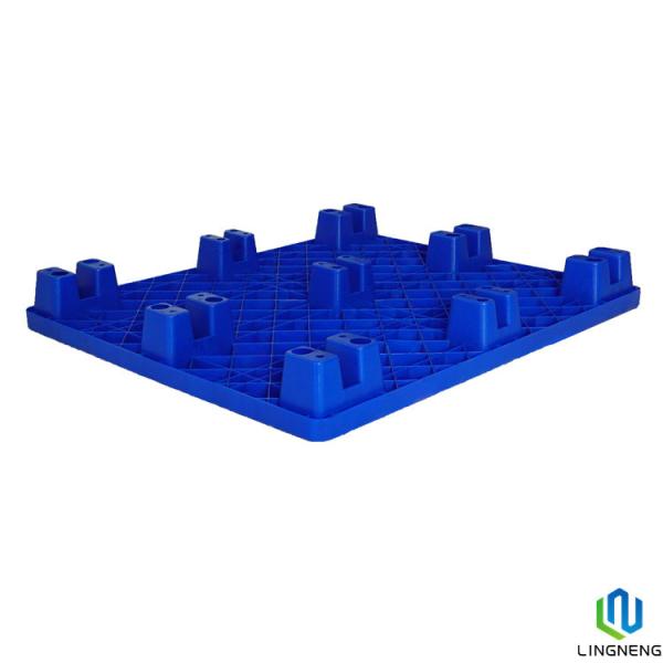 Blue Black Single Faced Slip Sheet Lightweight Plastic Pallet With 2T Static Load