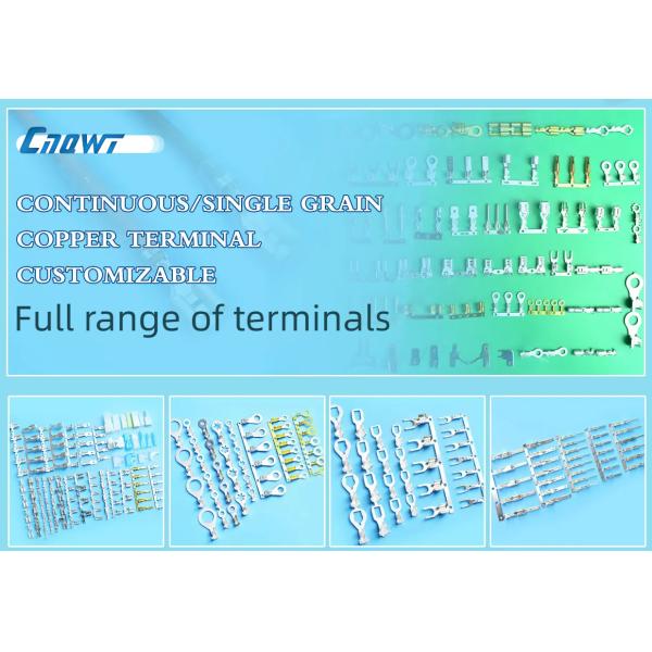 ISO9001:2015 Certified Brass Pin Terminal with Brass Tin Plating and Coated Tin Surface for Automotive Electrical Applications