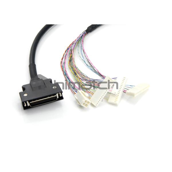 Shield Servo Motor Cable High Flexible Bend Resistant / Oil Resistant