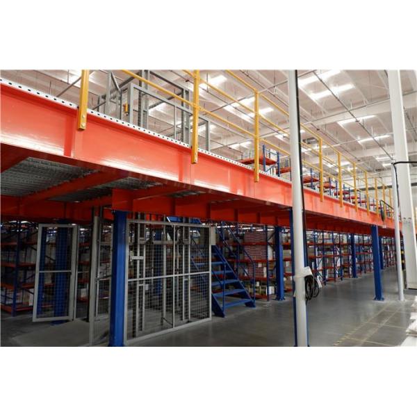 Multi Tier Mezzanine Floor System 300–1000kg/M2 For Maximizing High Warehouse Space