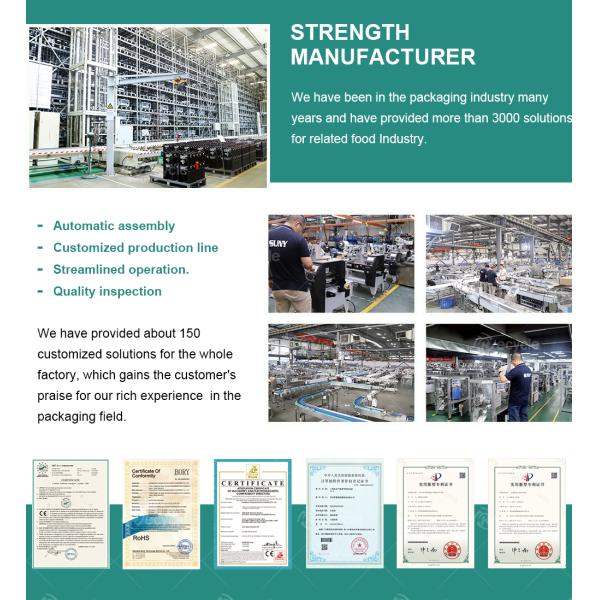 Automatic Tortilla Packing Machine with Customized Flat Bottom Burrito Servo Motor