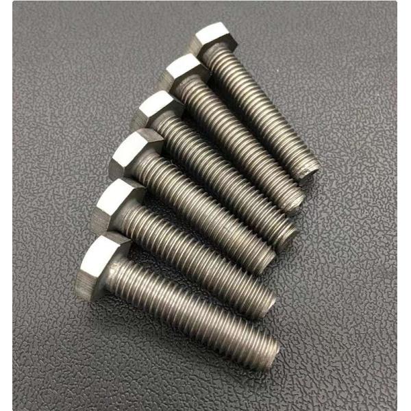 ISO9001 High Precision Titanium Hex Bolts Threaded Left Hand Thread Bolts