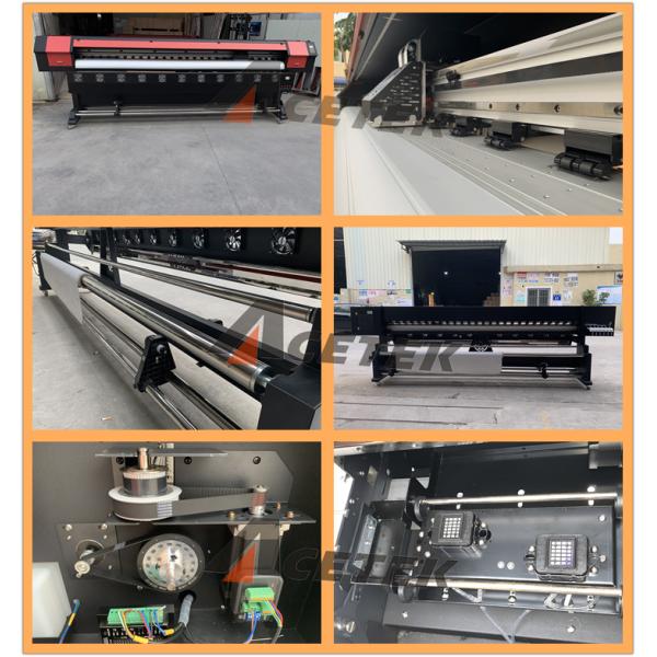 Digital Eco Solvent Printing Machine , 2.5m Flex Banner Printing Machine