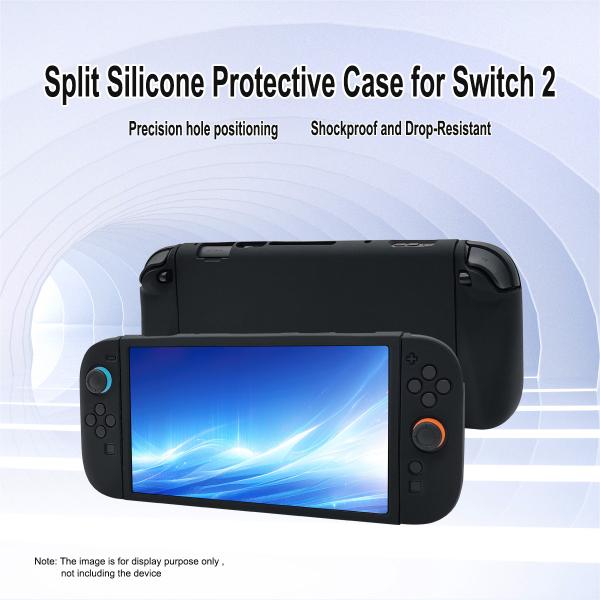 High Quality Split Silicone Joy-Con & Middle Frame Protective Case Kit for Nintendo Switch 2