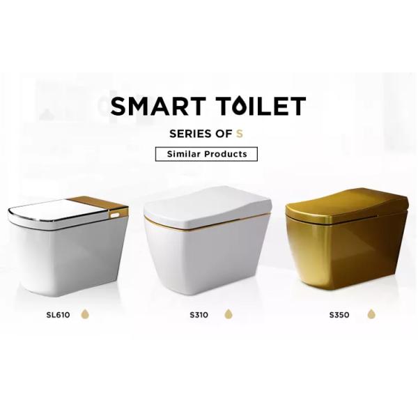 Open Front Sanitary Ware Toilet Ceramic Material With Washing Bidet Function