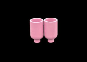 Quality Insulating Pink 95% Alumina Ceramic Sand Blasting Nozzle High Temperature Resistance for sale