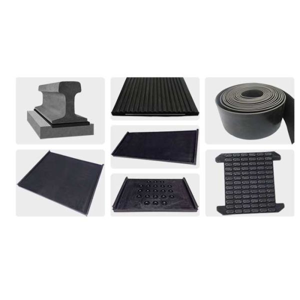 Customizable Rubber Rail Pads for Various Railway Track Sizes and Configurations