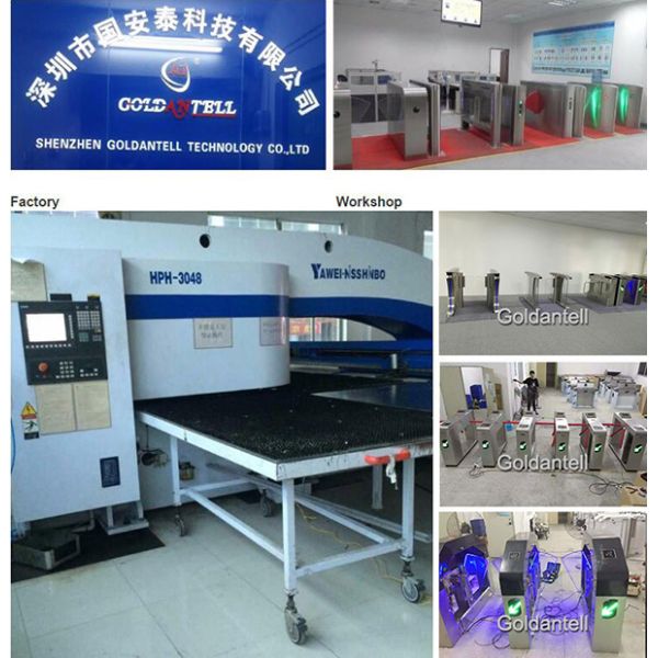 Full Height Turnstile 550-600mm Passage Width 30-40 Persons/Min