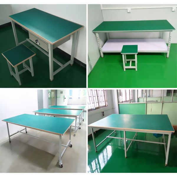 Anti-Static Workbench 120x60x160cm Green ESD Workbench