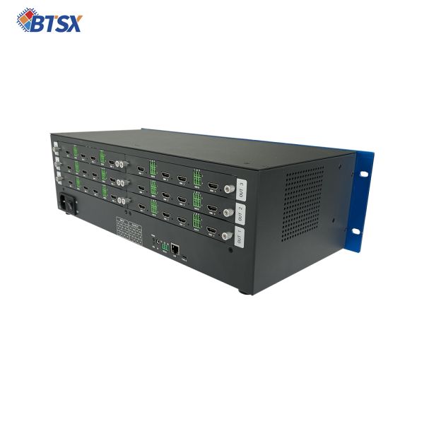 Separate Audio Frequency and RS232 Control Methods 4K Video Wall Controller for Audio-Visual Solutions