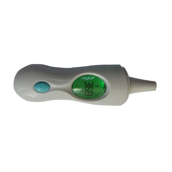 Digital Infrared Ear Thermometer With 3-Color Backlight