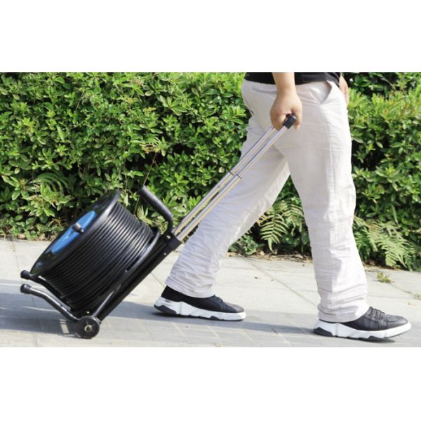 4 Universal Sockets IP54 Retractable Cable Reel Customized Length Extension Heavy-duty Industrial Waterproof