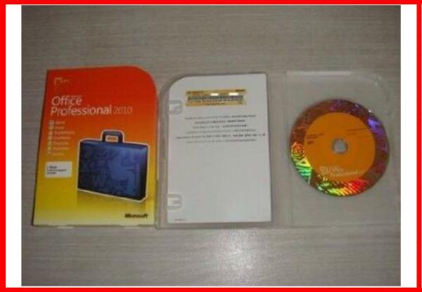 Microsoft Office Key Code 2010 professional plus Sticker DVD activation online original product code