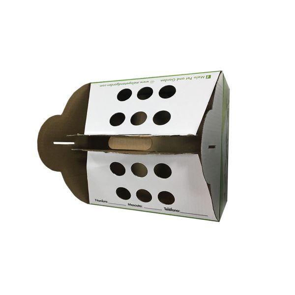 Customized Recycled Materials Rigid PET Transport Packaging Box Eco Friendly