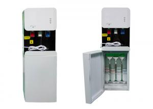 Quality Pipeline Compressor R134a Refrigerant Drinking Water Cooler Dispenser 3 Taps for sale