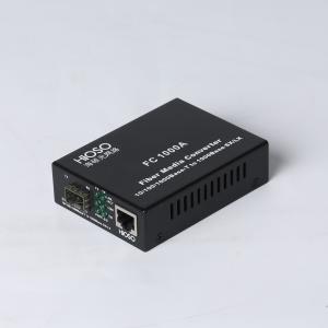 Quality Hioso 1 FX 1 TP Gigabit Ethernet Media Converter Dual Fiber Multimode Metal Casing for sale