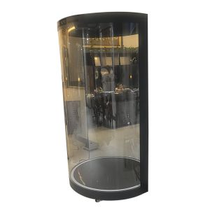 Circular Hologram Box Display 75 inch Holotube 3D Transparent LCD Display