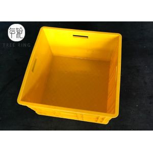 Solid Compact Cube Euro Stacking Containers 50ltr Polypropylene Material