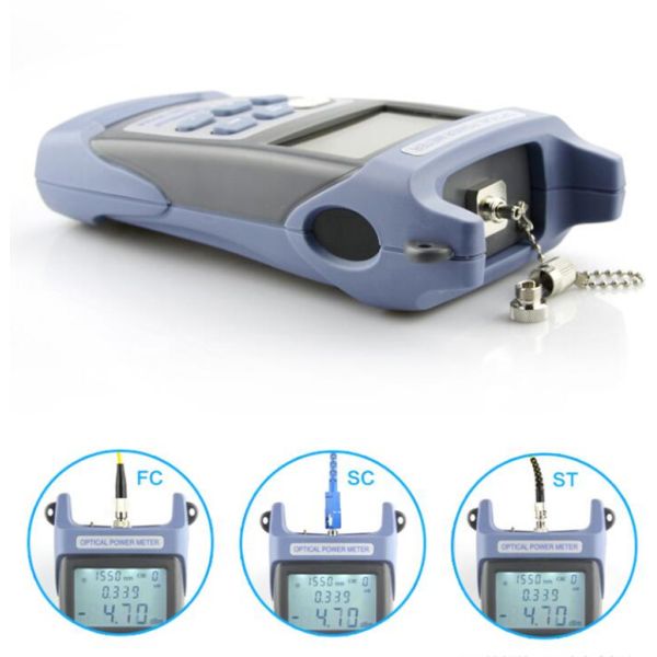 Handy Fiber Optic Power Meter Fiber Optic Cable Testing Tools For Ftth Solutions