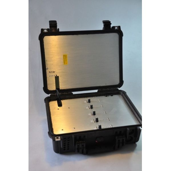 40W Cellular Signal Jammer GSM CDMA 3G 4G WiFi GPS With Built In Battery